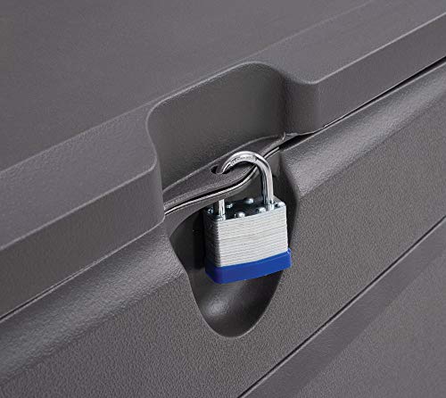 Lifetime 60012 Extra Large Deck Box, 130 Gallon, Desert Sand/Brown