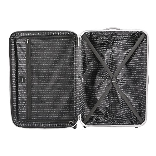 kensie Women's Alma Hardside Spinner Luggage, Expandable, Japanese Carmine Red, Carry-On 20-Inch