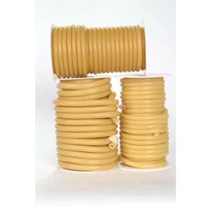 Hygienic Translucent Amber Drainage Tubing 1/4