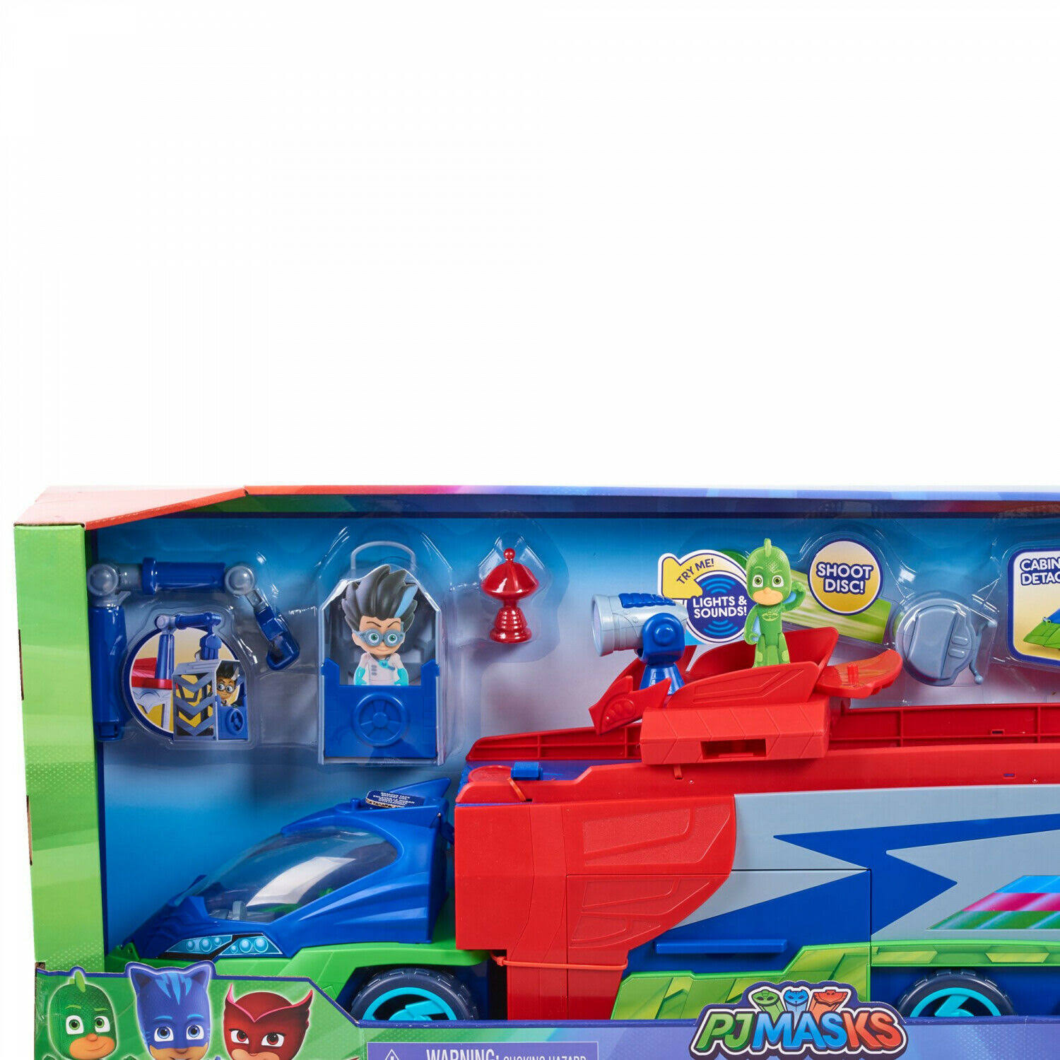 PJ Masks PJ Seeker with Bonus Deluxe Cat-Car and Catboy Figure