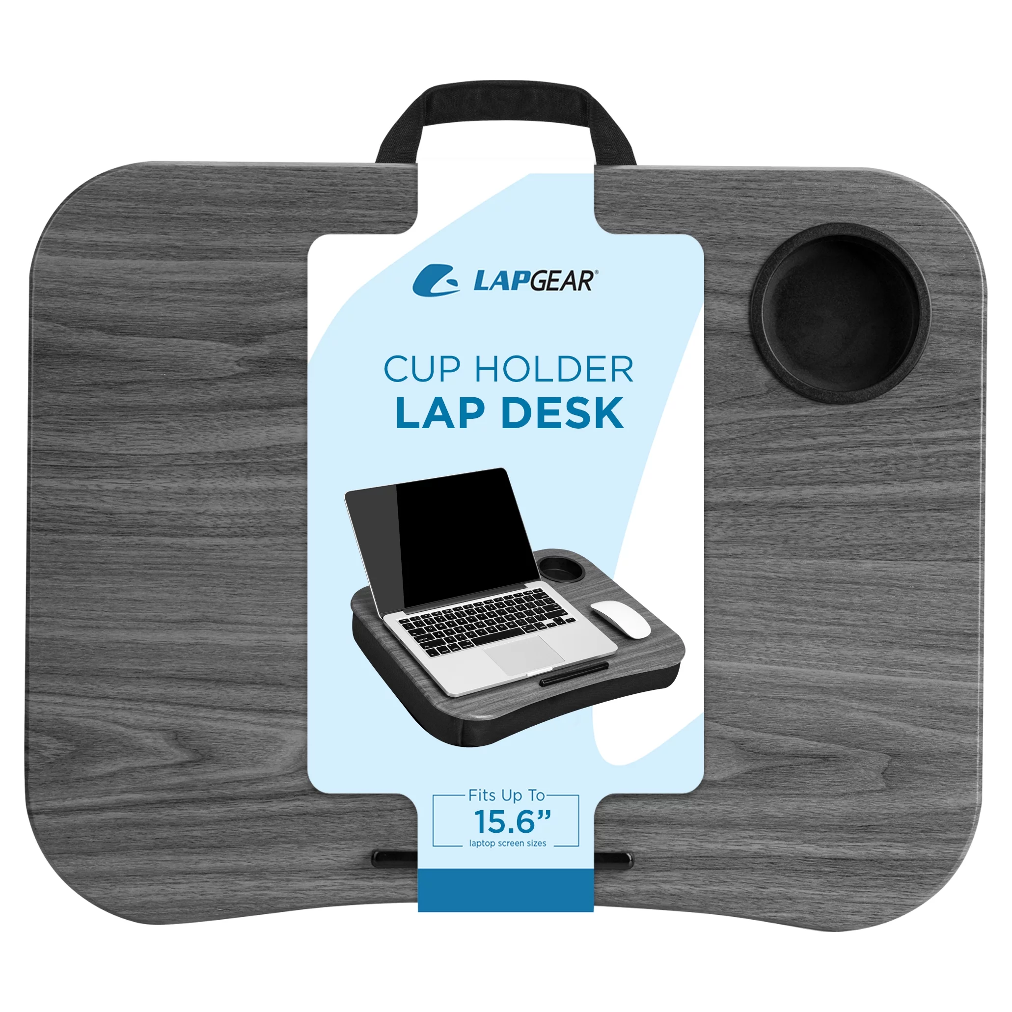 LapGear Cup Holder Lap Desk for up to 15.6