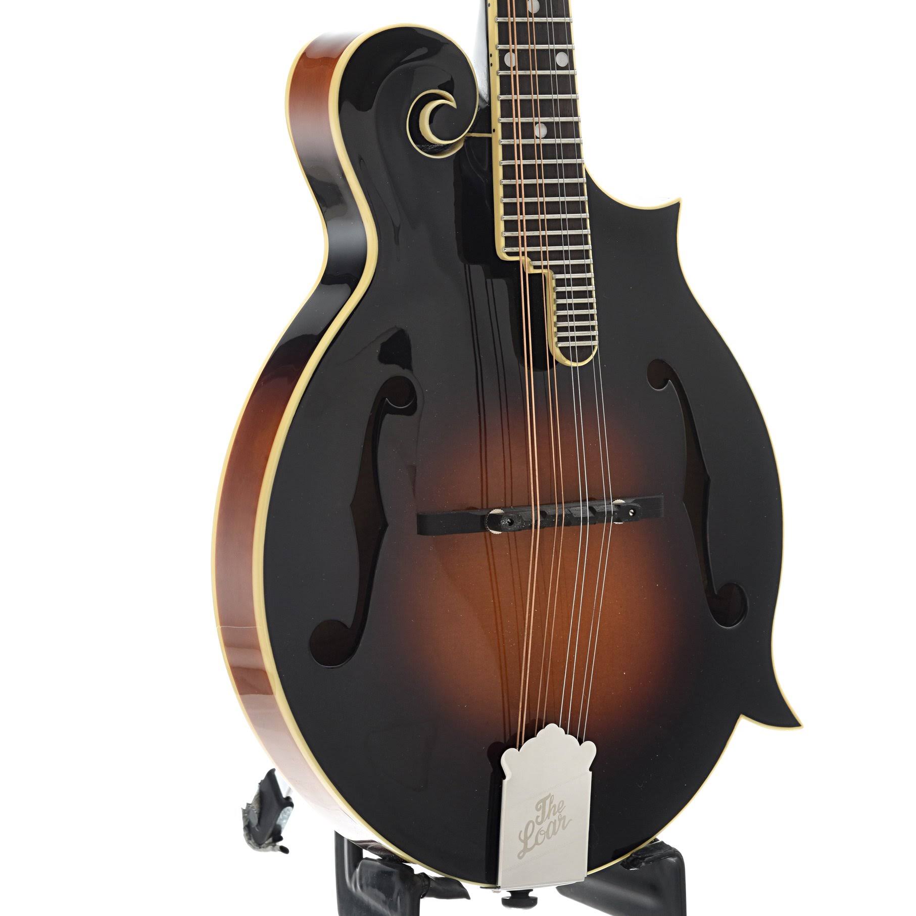 The Loar LM-520-VS Mandolin with Case, Hand Carved, F-Style, All Solid