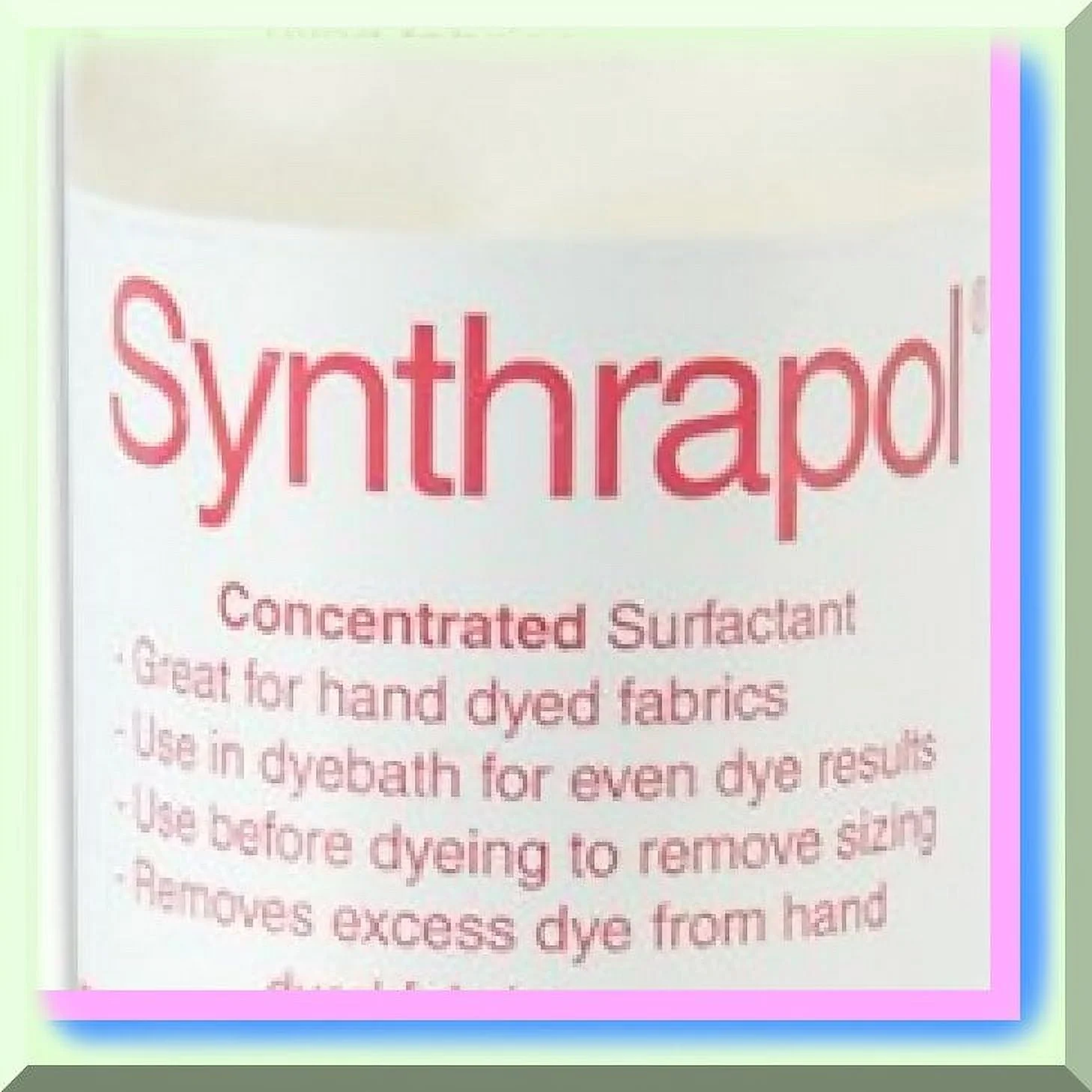 ColorCleanse Dye Remover - Advanced Synthrapol Sizing Formula - 4 oz.