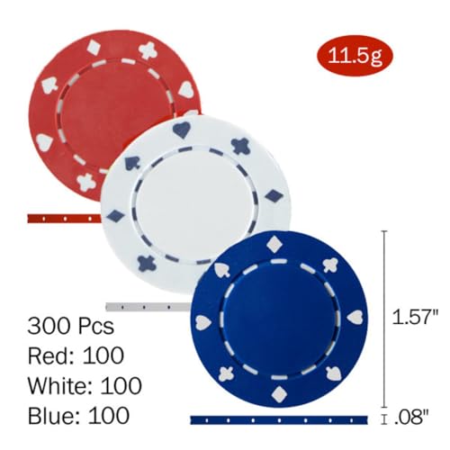 Poker Table Topper - Foldable Texas Hold 'Em Set with Carry Case, 300 Poker Chips, 2 Decks of Cards, and Dealer and Blind Buttons by Trademark Poker