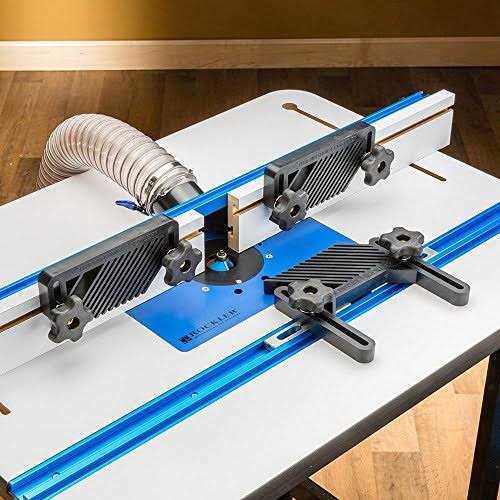 Rockler Router Table Accessory Kit Kit Includes Fence Featherboards Router Table Featherboards & Easy-mount Dust Port Router Table Acces