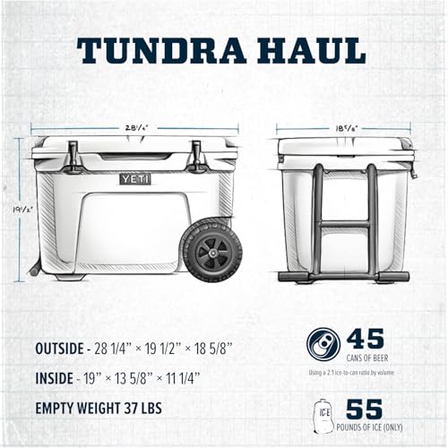 YETI Tundra Haul Wheeled Hard Cooler