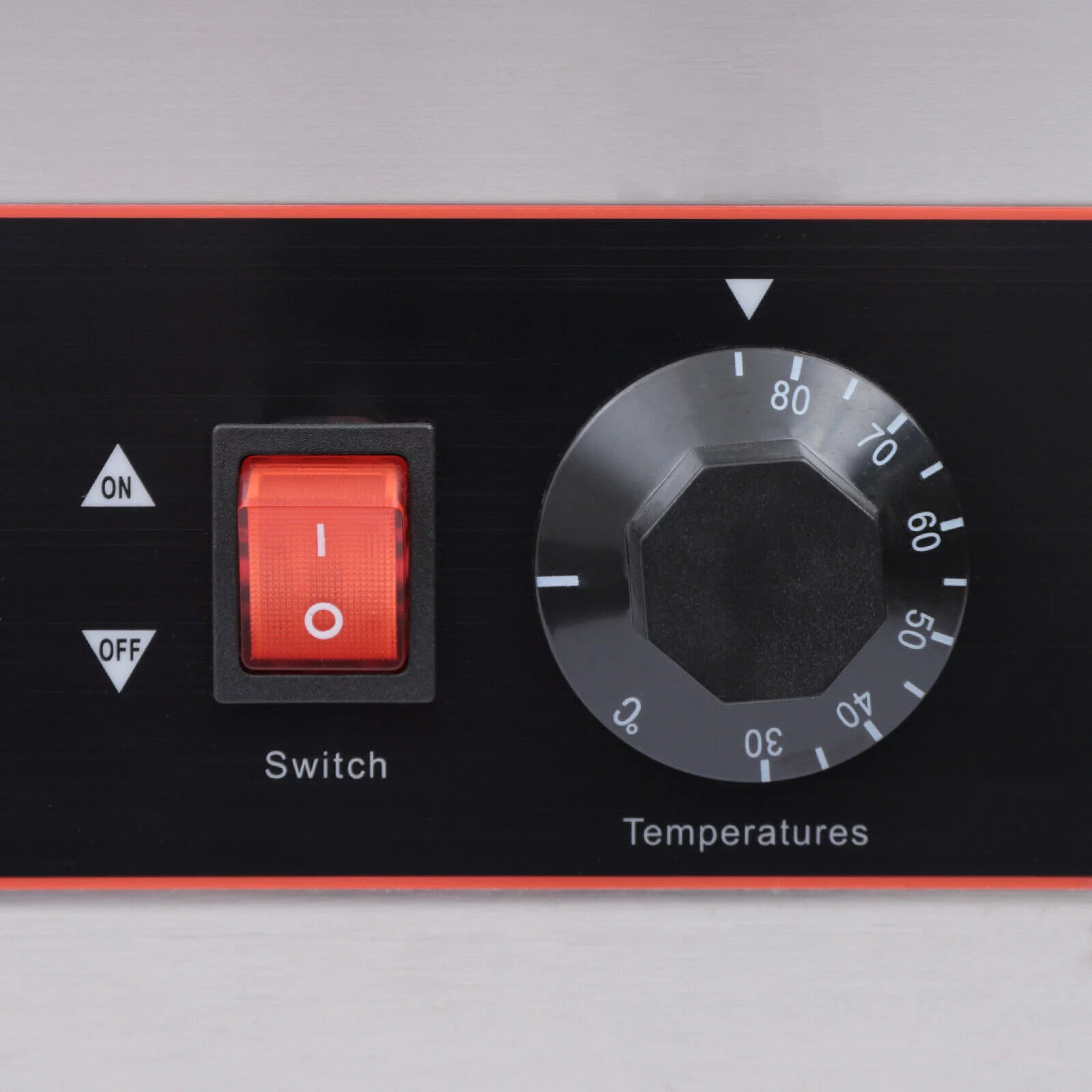 FETCOI Commercial Electric Sauce Warmer Heater Countertop Food Sauce Dispenser Heater