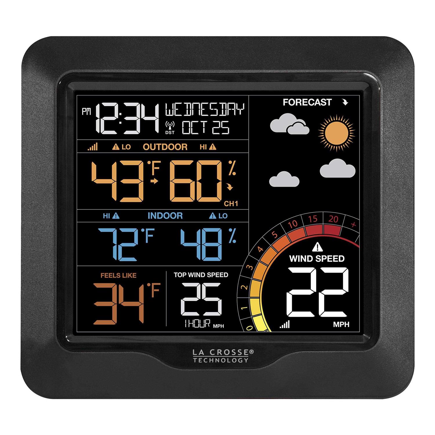 La Crosse Technology Color Wind Speed Weather Station