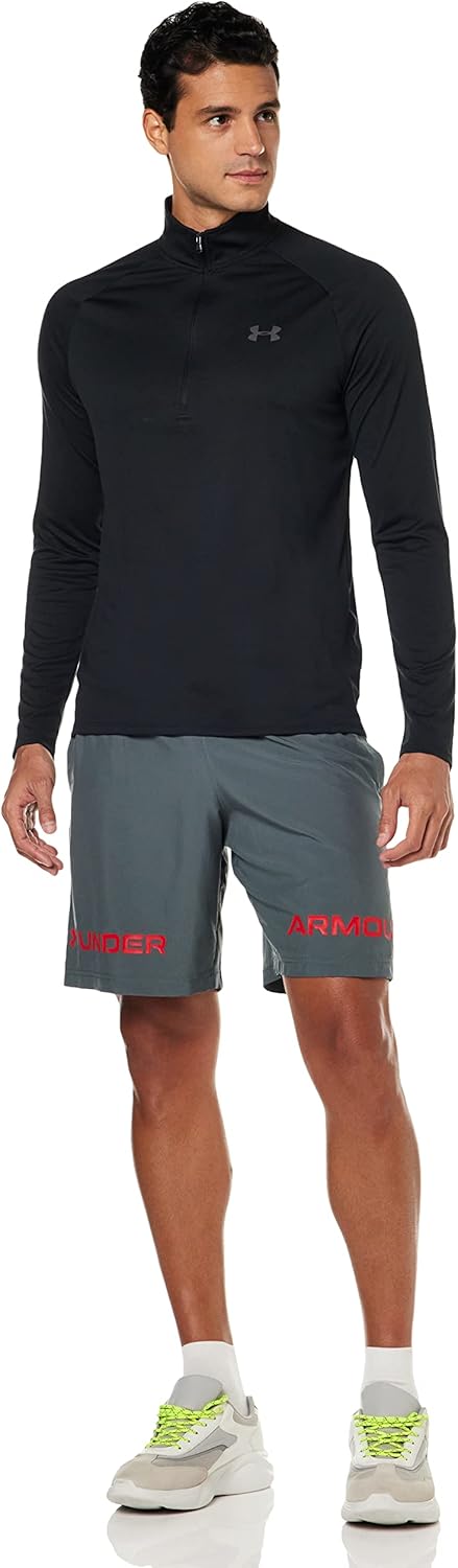 Under Armour Men's UA Tech™ ½ Zip Long Sleeve MD Black