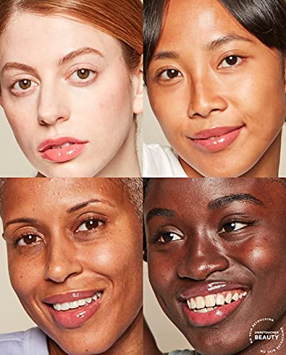 TULA Skin Care Lip SOS - Lip Treatment Balm that Plumps, Smooths & Hydrates lips with a Glossy Tint, Blushing Lemonade, 0.28 oz.