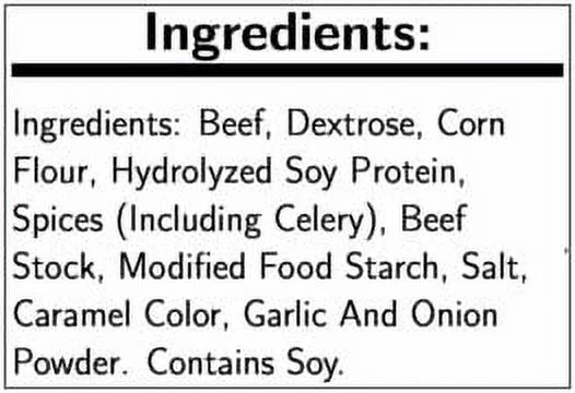 Ada Valley Gourmet Foods Cooked Seasoned Beef Swiss Steak, 4 Ounce -- 72 per case.