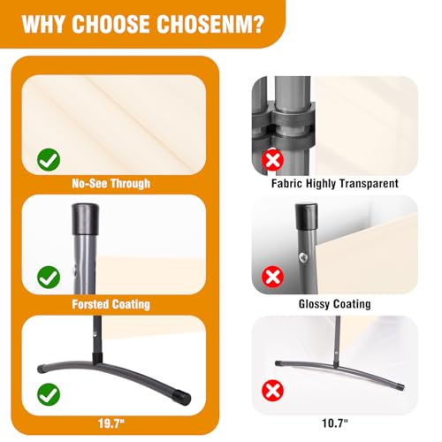 6 FT Tall Room Divider Screen Fabric Wall Divider with Metal Frame, 3 Panel Folding Privacy Screens, Portable Room Divider Panel, Freestanding Room Divider Partition for Office Bedroom Study, Grey