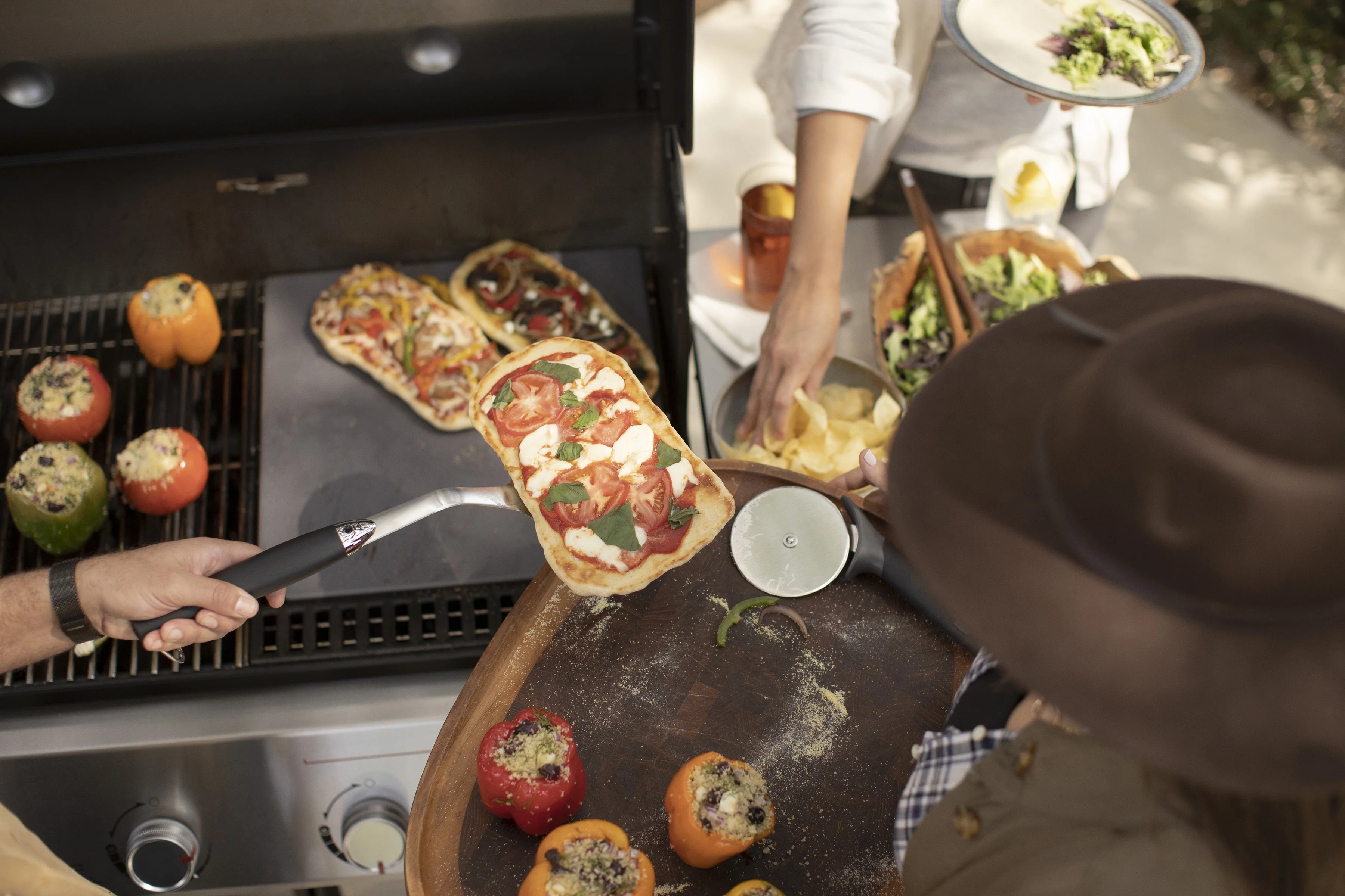 Weber Genesis E-335 3-Burner Natural Gas Grill in Black with Side Burner