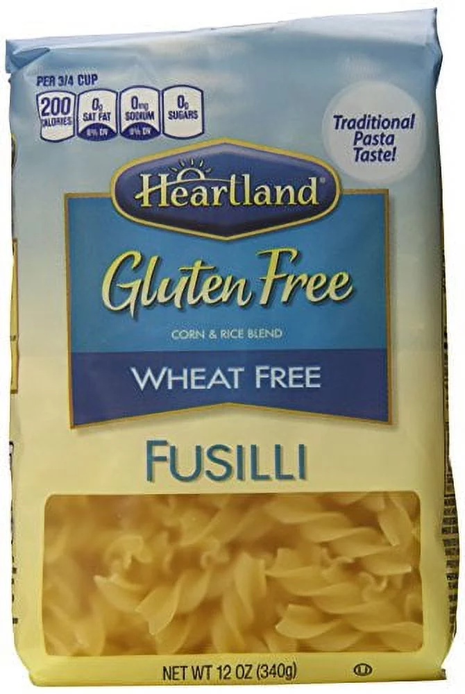 Heartland Gluten Free Fusilli, 12 Ounce (Pack of 6)