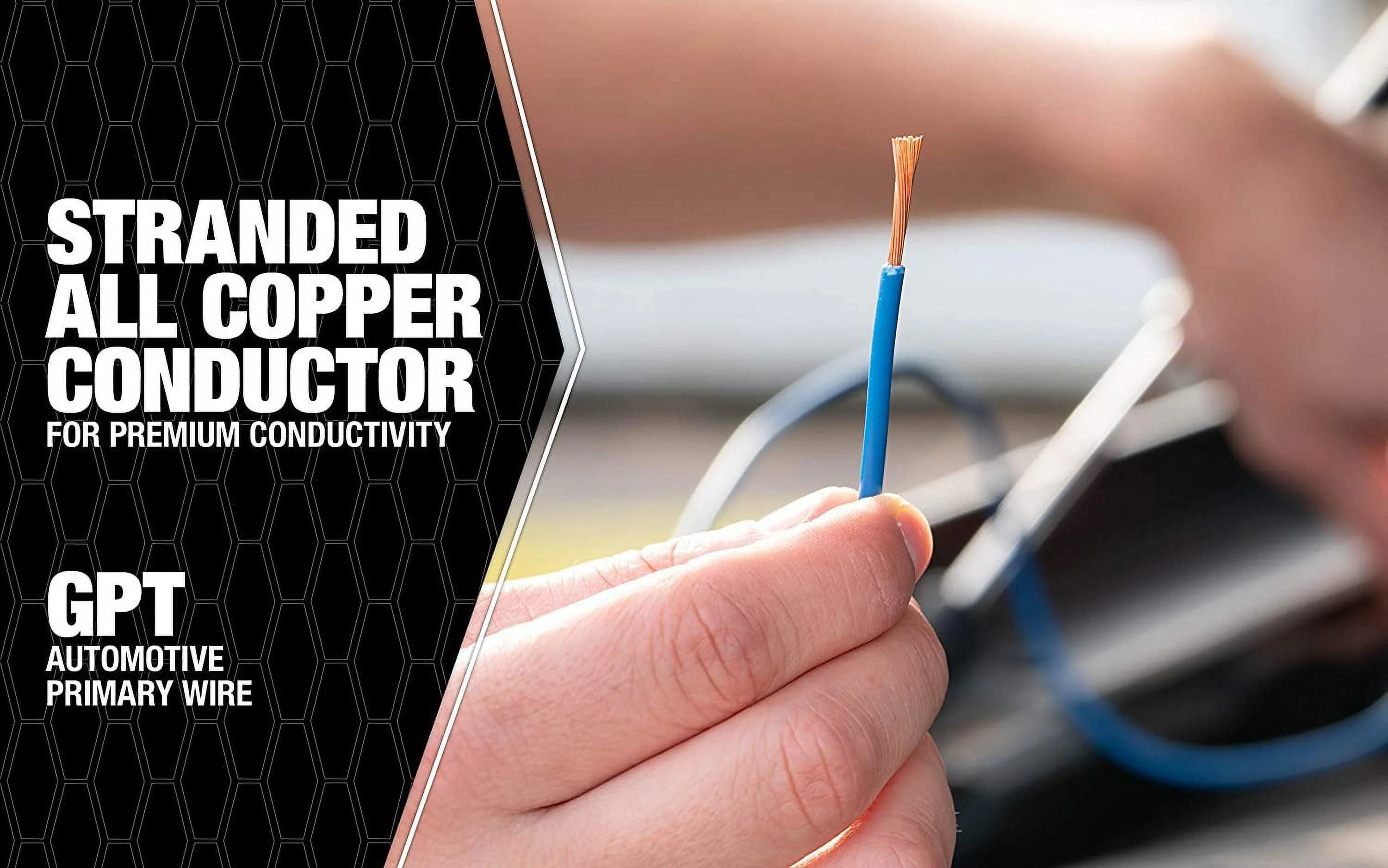 Southwire 55668223 Primary Wire, 16-Gauge Bulk Spool, 100-Feet, Blue