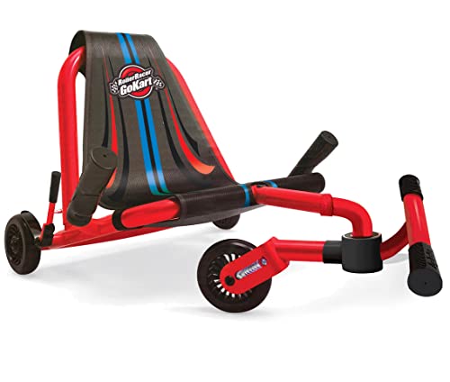Go Kart, Swing Side-to-Side for Amazing Ride, Powered by Zig-Zag Motion, Rides on Any Hard Surface (Indoors and Outdoors)
