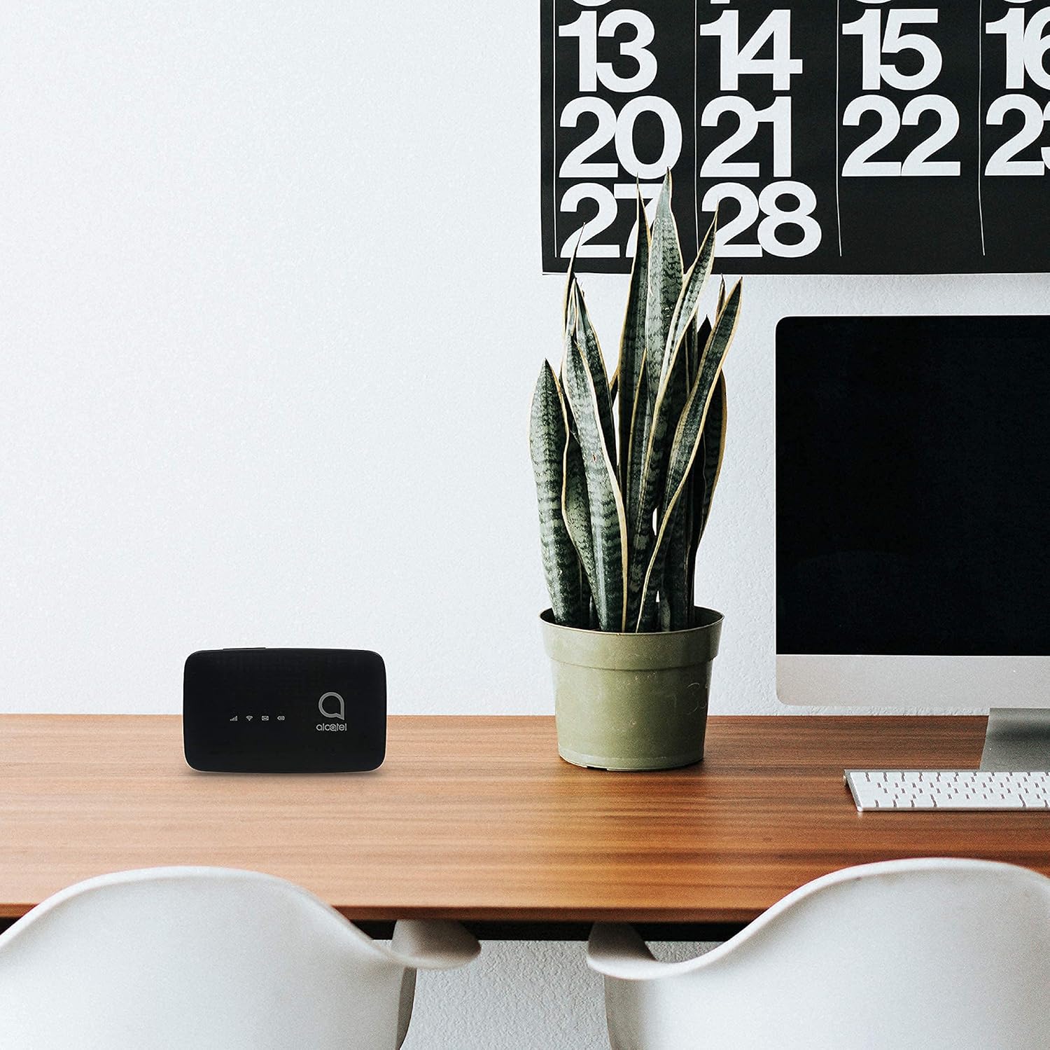 Alcatel LINKZONE Version 2021 MW45AN | Mobile WiFi Hotspot | 4G LTE Router | Up to 150Mbps | Connect Up to 10 Devices | Create A WLAN Anywhere (AT&T, T-Mobile, Metro, Cricket, Latin America) - Black