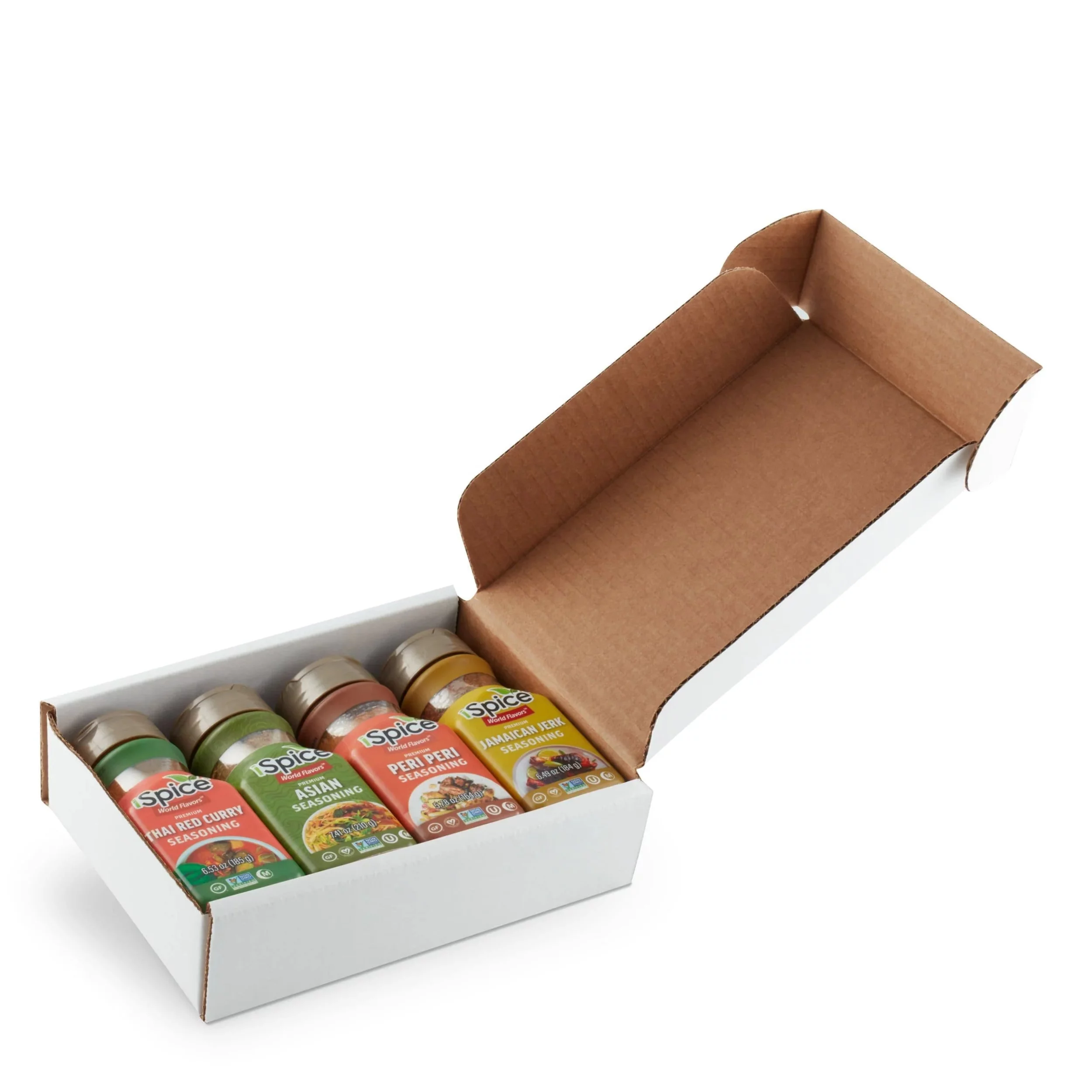 iSpice | 4 Pack of Ethnic Seasoning | All International | Mixed Spice  Seasoning Gift Set | Halal | Kosher