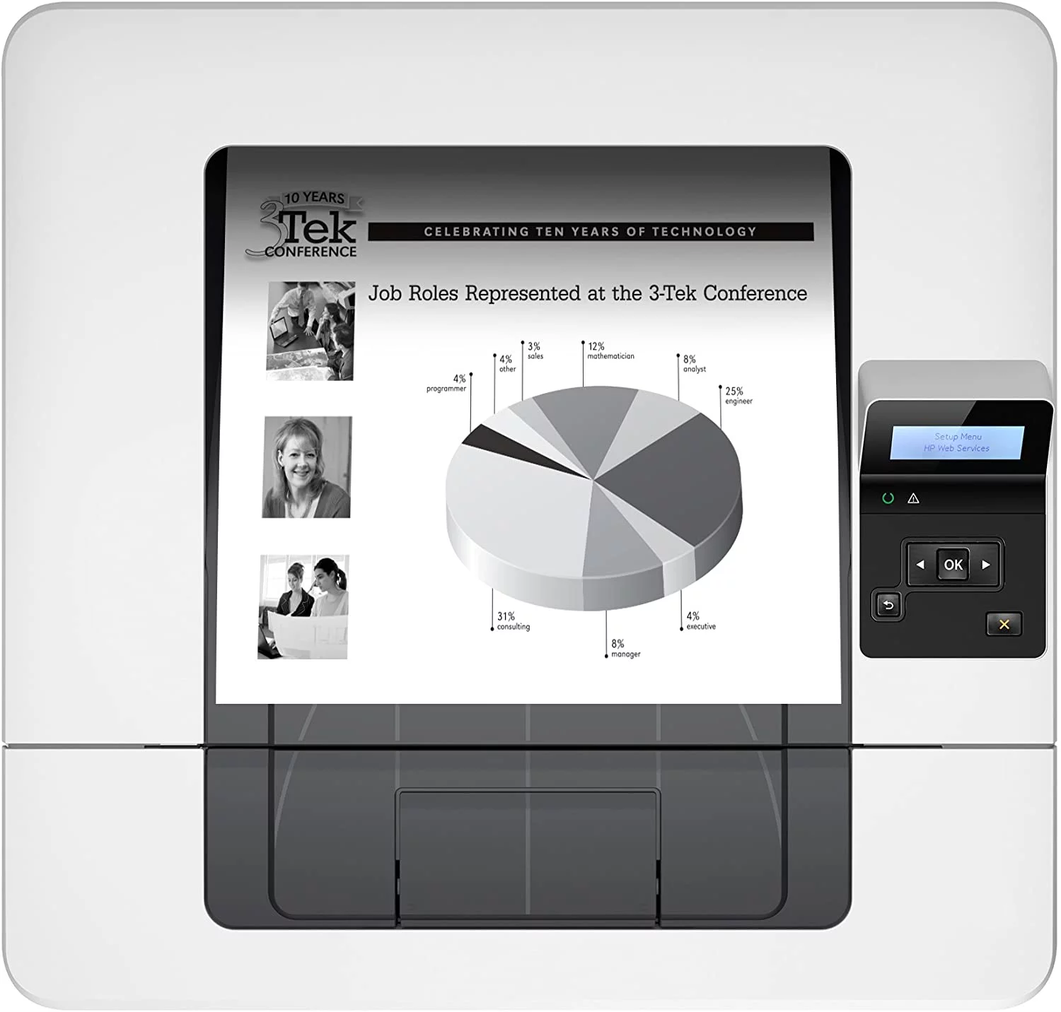 Hewlett-Packard LaserJet Pro M402n Laser Printer with Built-in Ethernet (C5F93A)