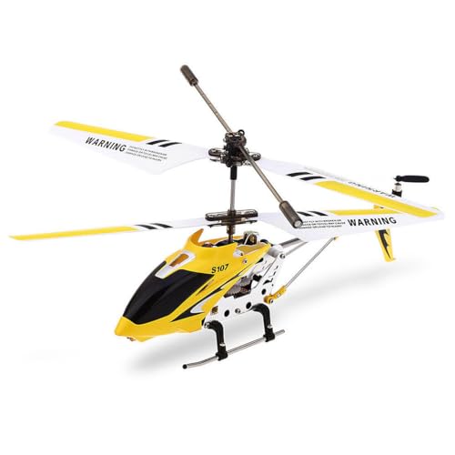Blue S107G RC Helicopter - 2.4G 3CH Dual-Propeller Aircraft with Gyro Stabilization (Ready-to-Fly), O48932GUSKX7214P7LPCU