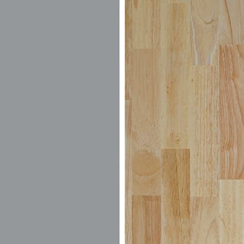 Glenwillow Home Kitchen Cart in Cherry with Wood Top