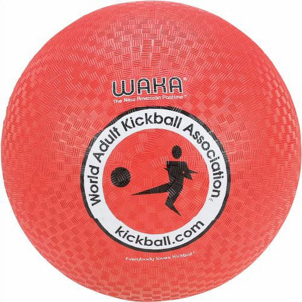 Mikasa Waka Official Adult Kickball, 10 Inch, Red