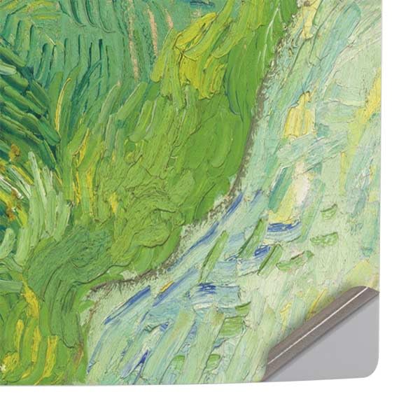 Skinit Decal Gaming Skin Compatible with PS5 Slim Disk Console - Officially Licensed Green Wheat Fields by Vincent Van Gogh Design