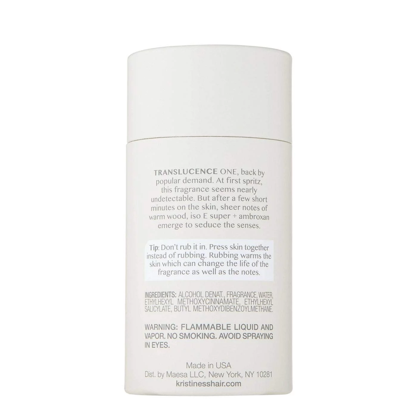 Translucence One By Kristin Ess Hair Eau de Parfum 1 Fl. Oz.