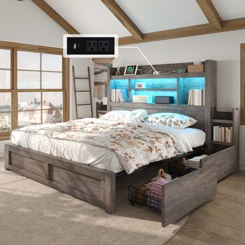 Queen Bed Frame with 49.6