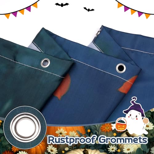 4Pcs Christmas Shower Curtain Set - Merry Christmas Bathroom Set Holiday Shower Curtain with Non-Slip Rugs, Toilet Lid Cover and Bath Mat