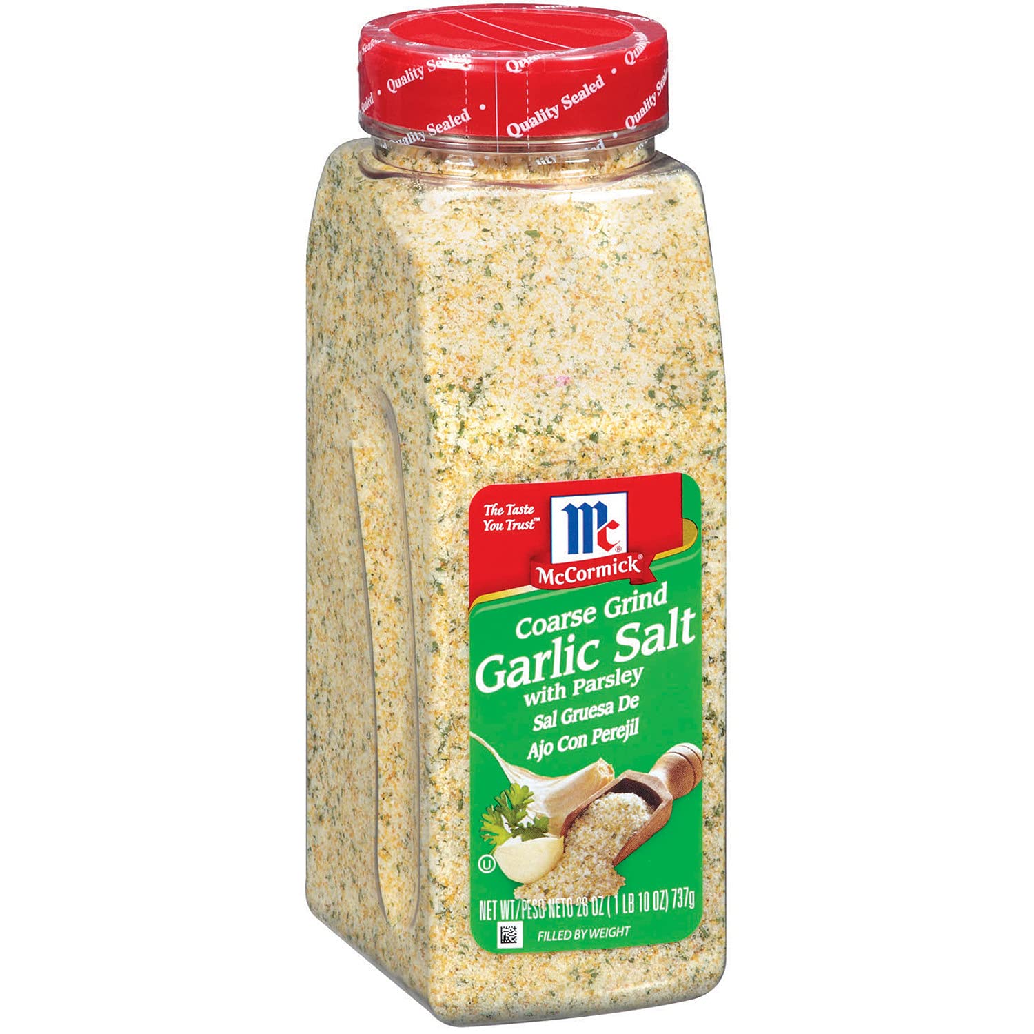 McCormick Coarse Grind Garlic Salt with Parsley, 26 oz
