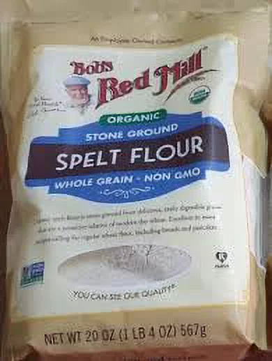 Bob's Red Mill, Spelt Flour, Whole Grain, Stone Ground, 22 oz (Pack of 2)