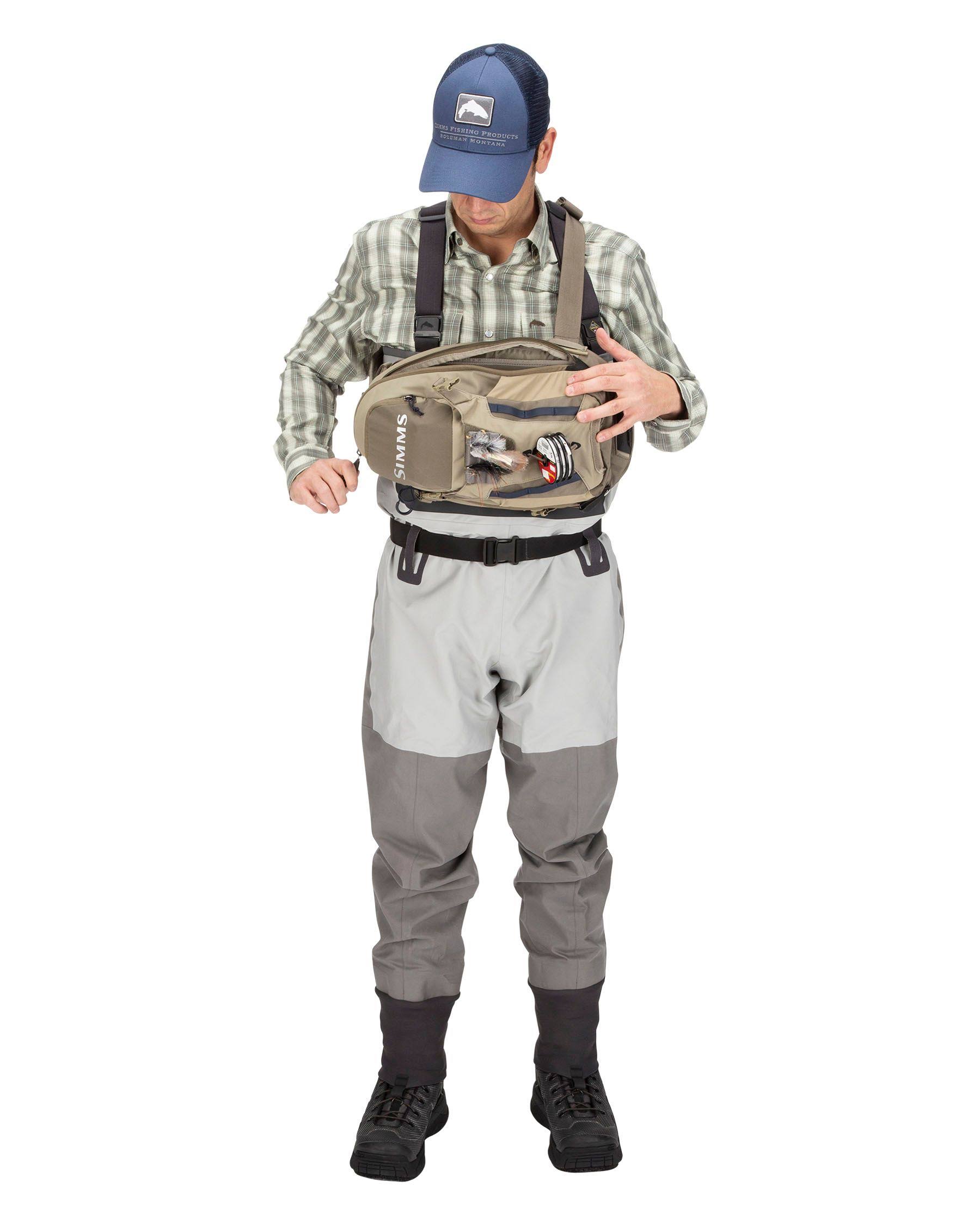 Simms Freestone Ambidextrous Tactical Sling Pack - Steel