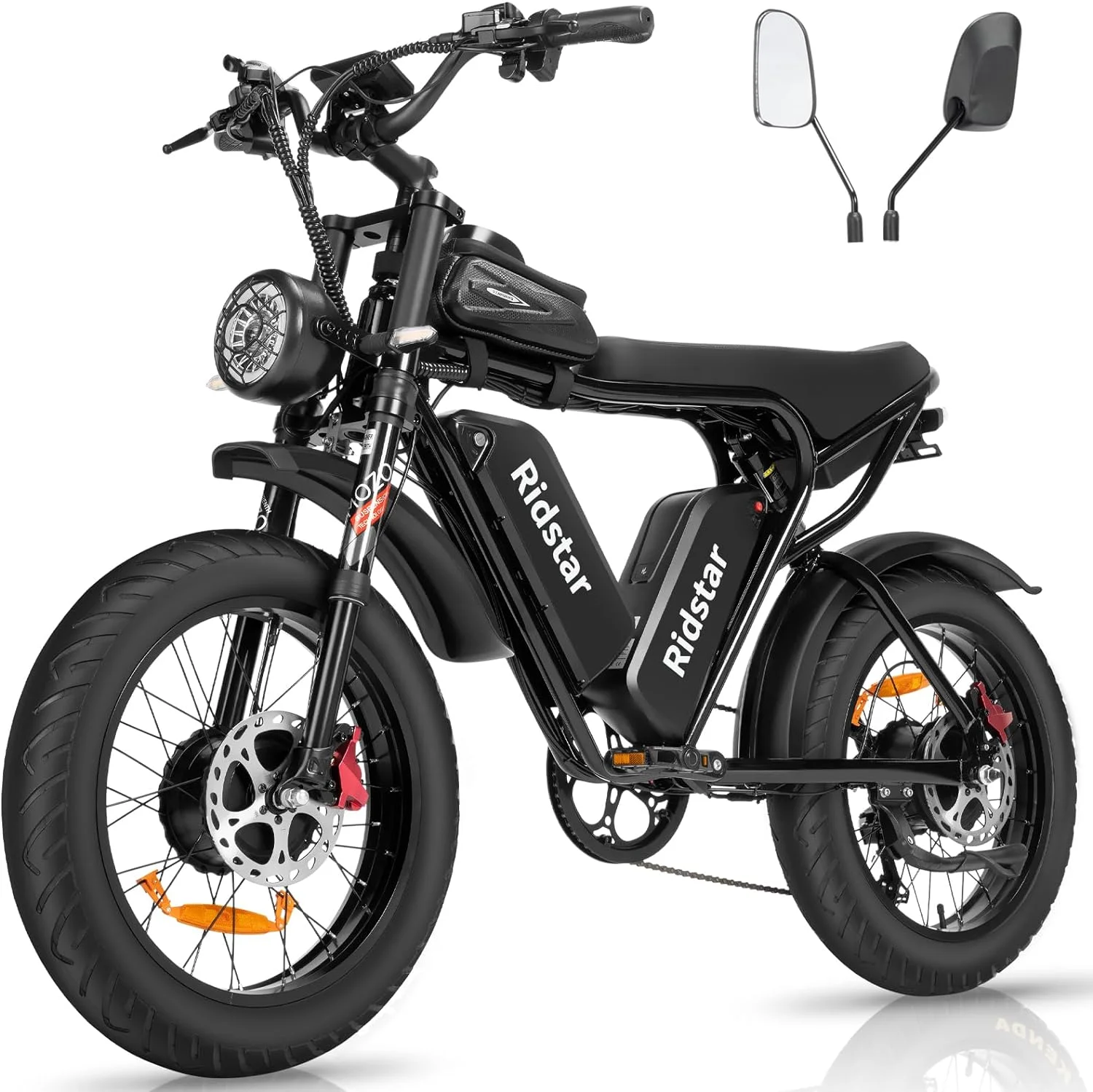 Electric Bike for Adults Ridstar,  52V/40Ah Battery 20
