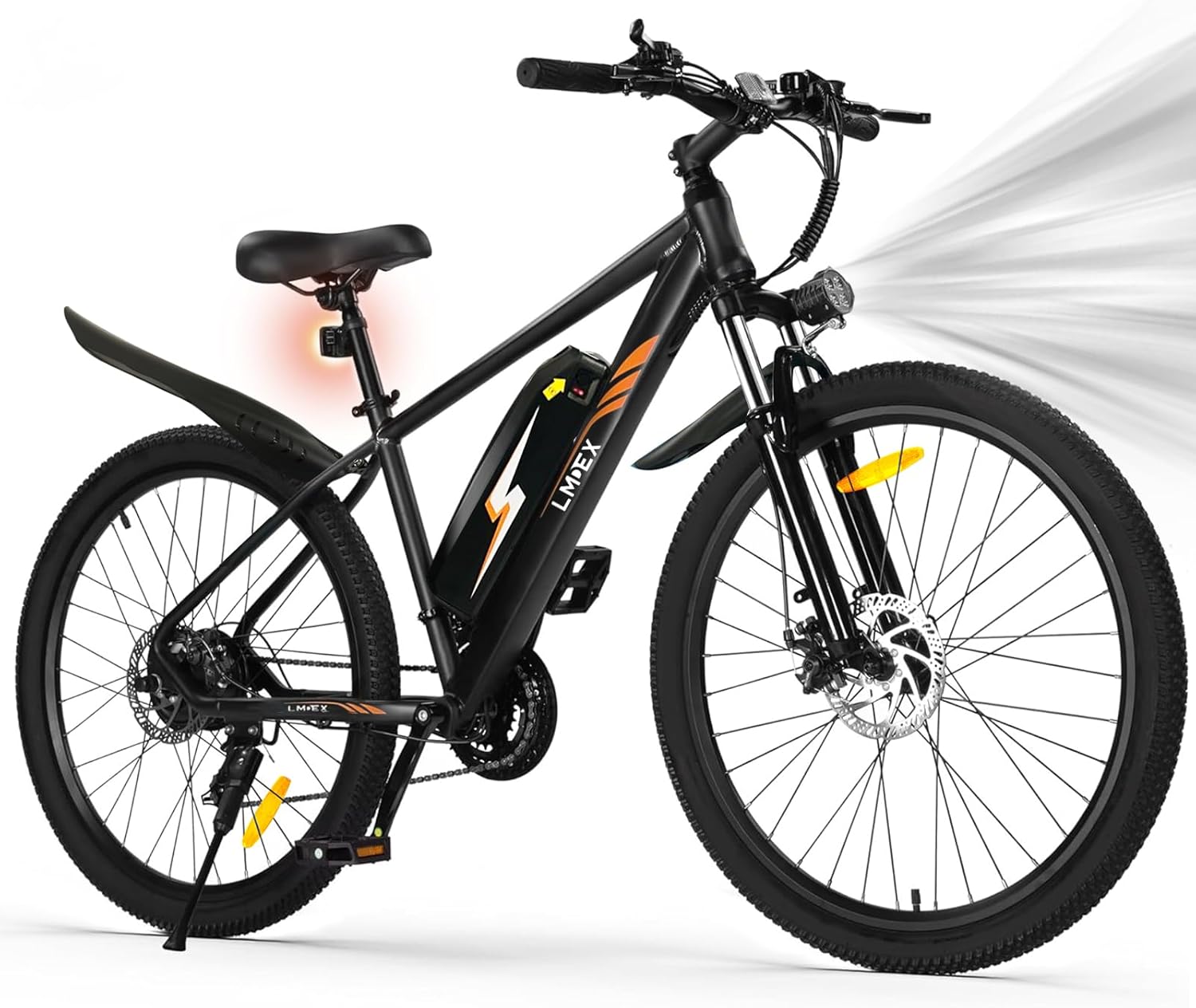 Electric Bike for Adults 26”, Mountain Ebike 500W Motor, Commuter Ebike/Electric Bicycle with 36V 374.4Wh Removable Battery, UL2849 Certified
