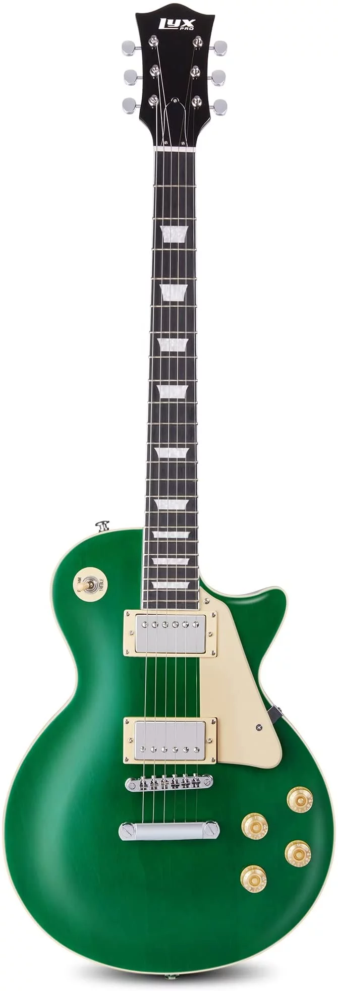 LyxPro 39” SB Series Electric Guitar for Beginner, Green