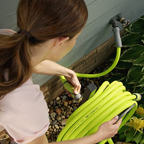 Flexzilla Garden Hose 5/8 in. x 50 ft., Lightweight All-Weather Water Hose, Durable and Flexible, Leak-Free Connections