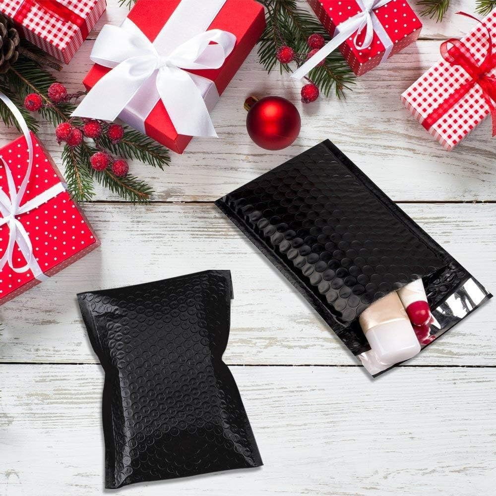 Besteck #5 Black Bubble Mailers 10.5