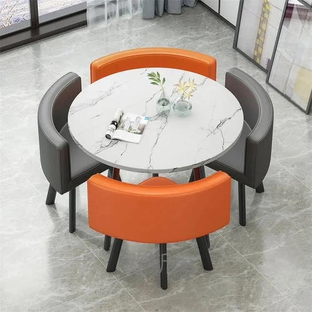 Center Set 4 Chairs Dining Tables Coffee Marble Kitchen Furniture Office Dinning Table Luxury Mesas De Jantar Furniture GPF11XP
