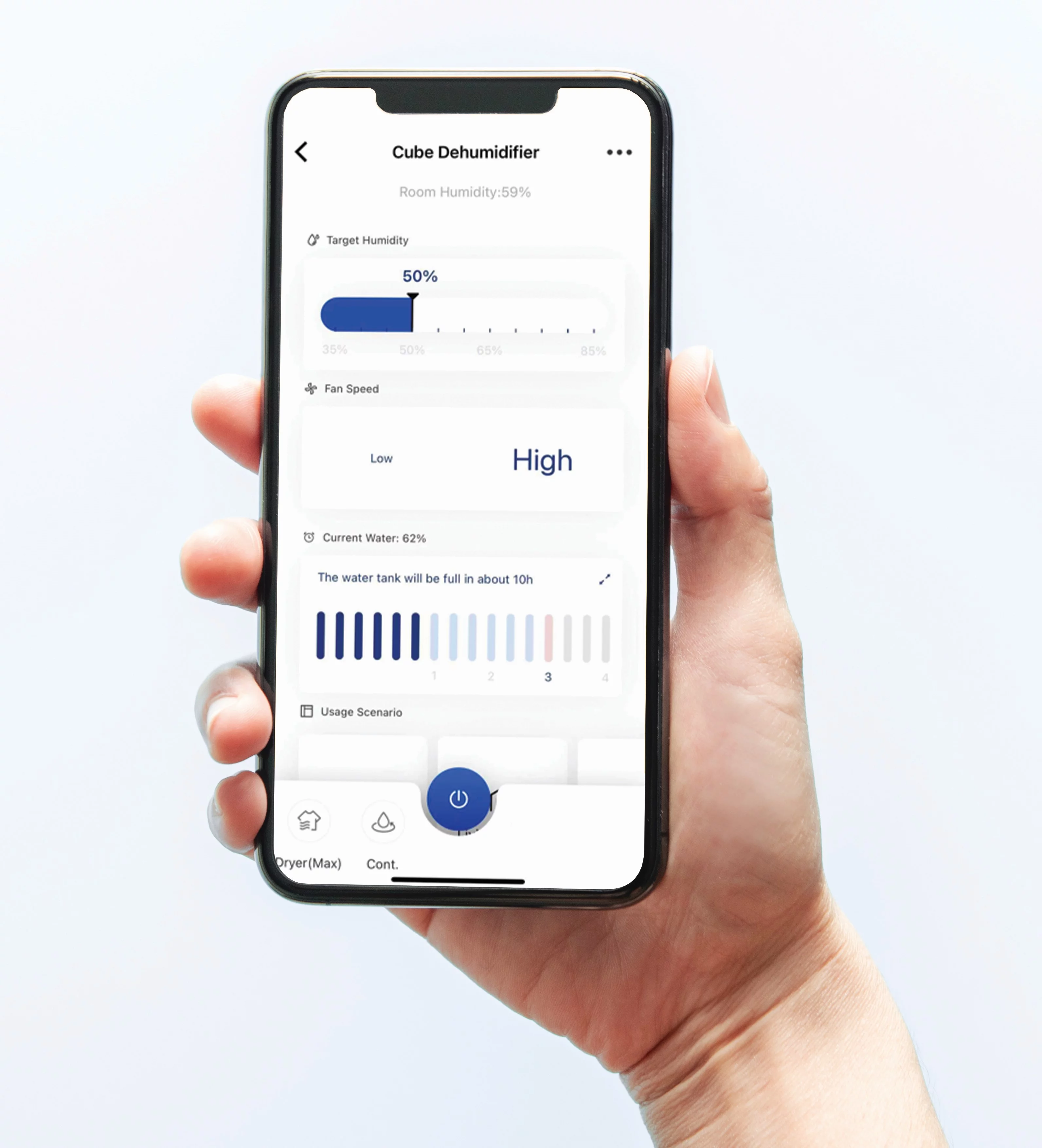 Midea Cube 50-Pint Smart WiFi Dehumidifier with Pump, Coverage up to 4,500 sq. ft.