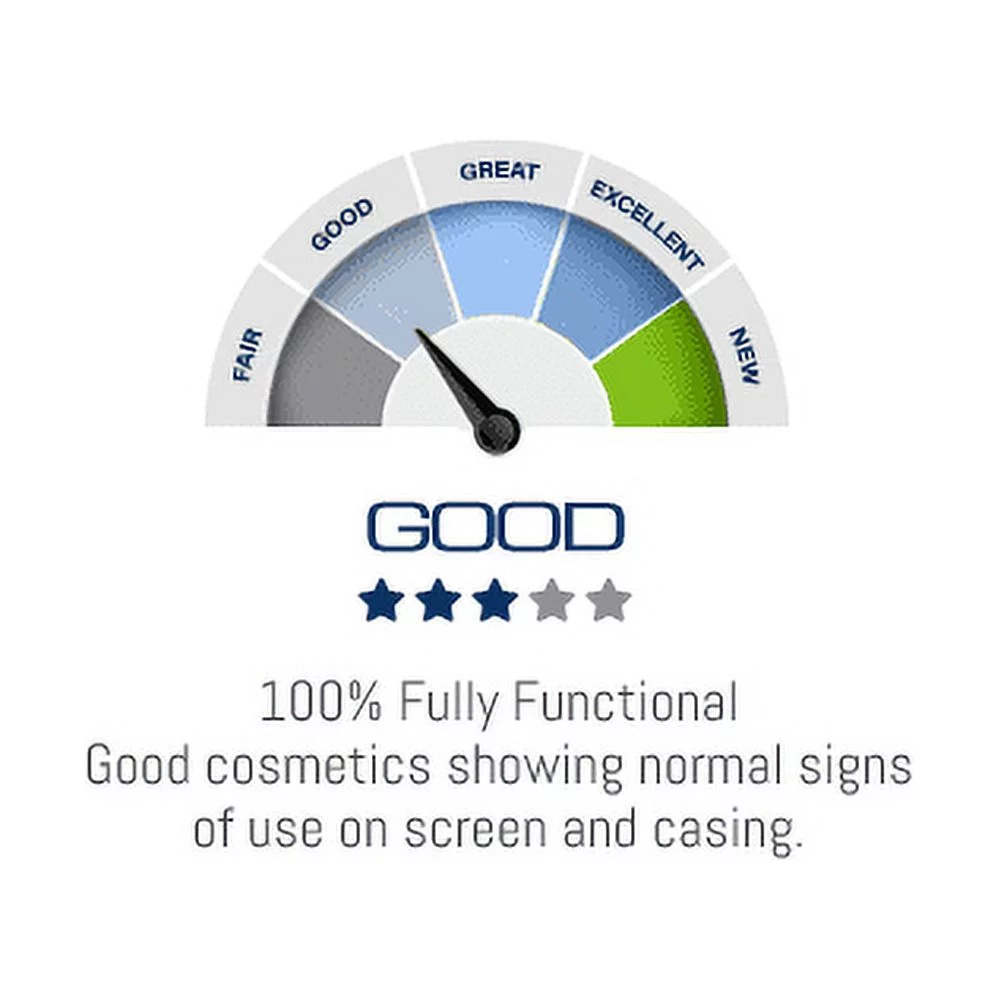 Apple Watch Gen 5 Series 5 44mm Silver Aluminum White Sport Band MWVD2LL/A Used Good Condition