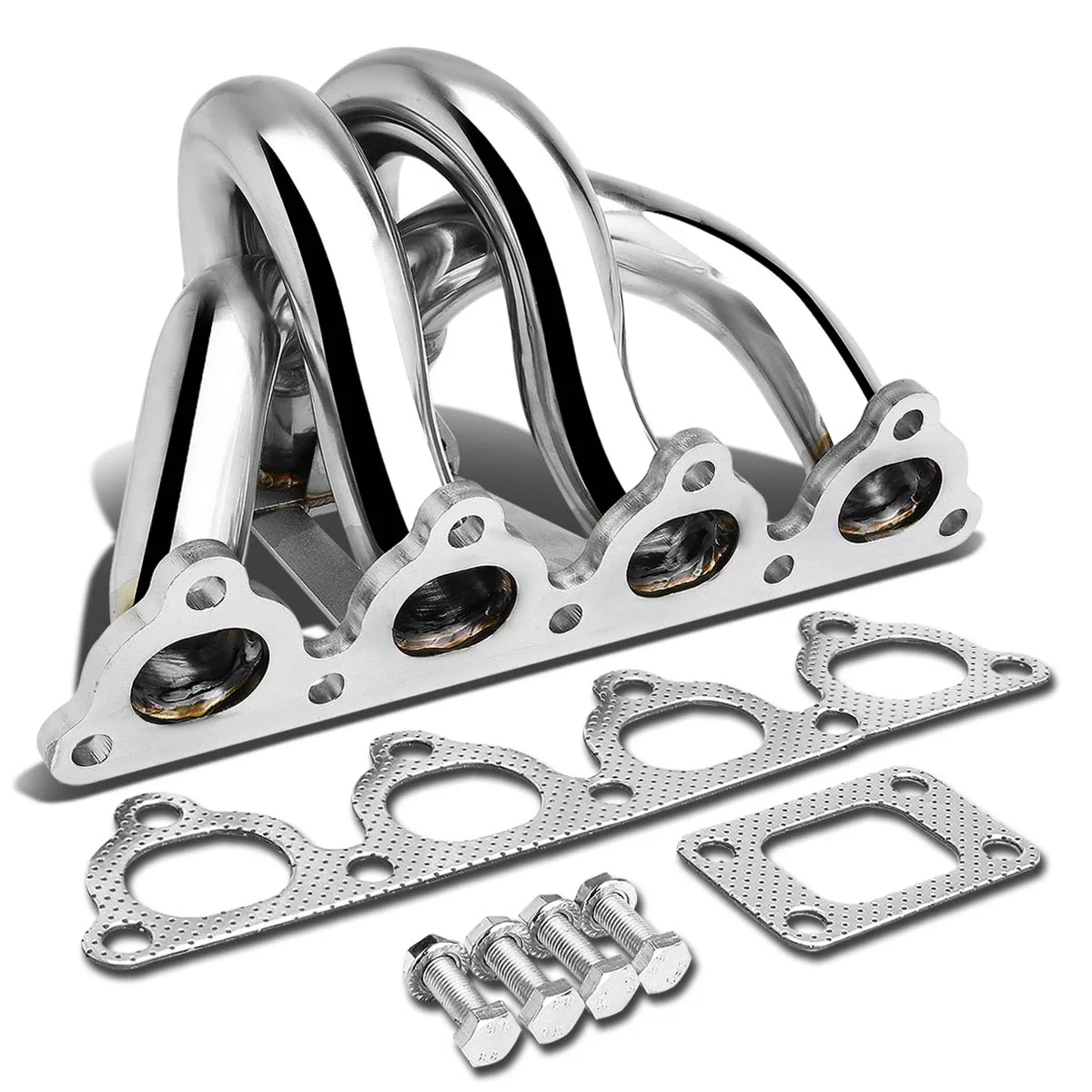 DNA Motoring TM-D-S-T25 For 1988 to 2000 Honda D -Series D15 D16 Stainless Steel T25 Turbo Manifold 90 91 92 93 94 95 96 97 98 99