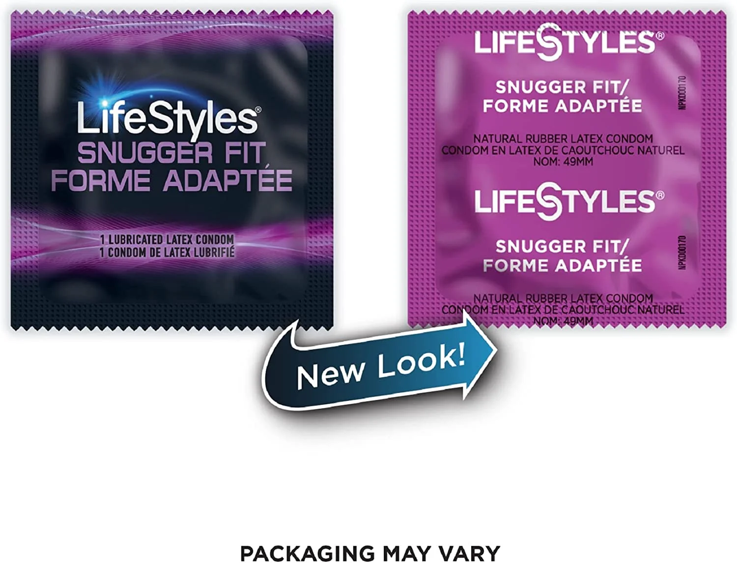 Lifestyles Snugger Fit: 100-Pack of Condoms