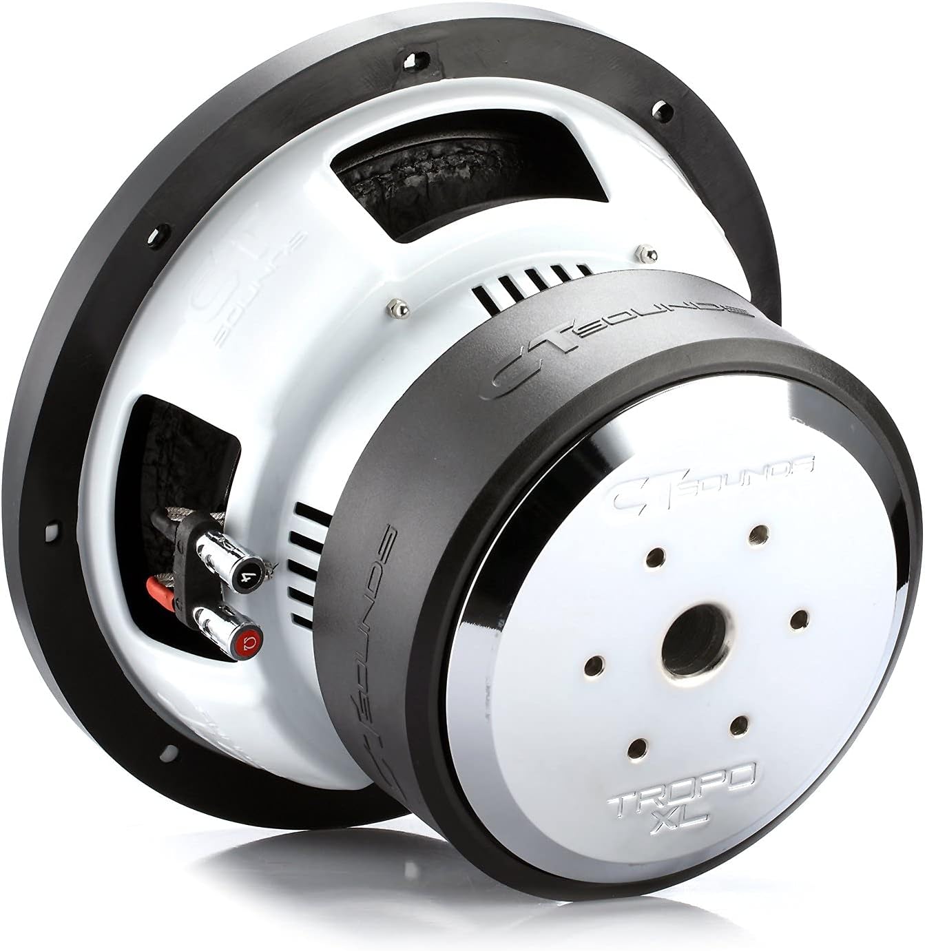 CT Sounds TROPO-XL-10-D4 2000 Watts Max 10 Inch Car Subwoofer Dual 4 Ohm