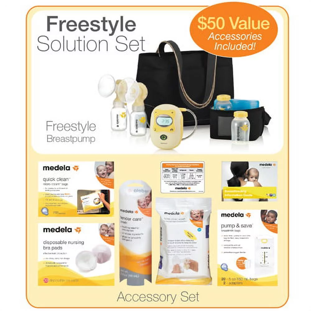 Medela Freestyle Breast Pump Solution Set