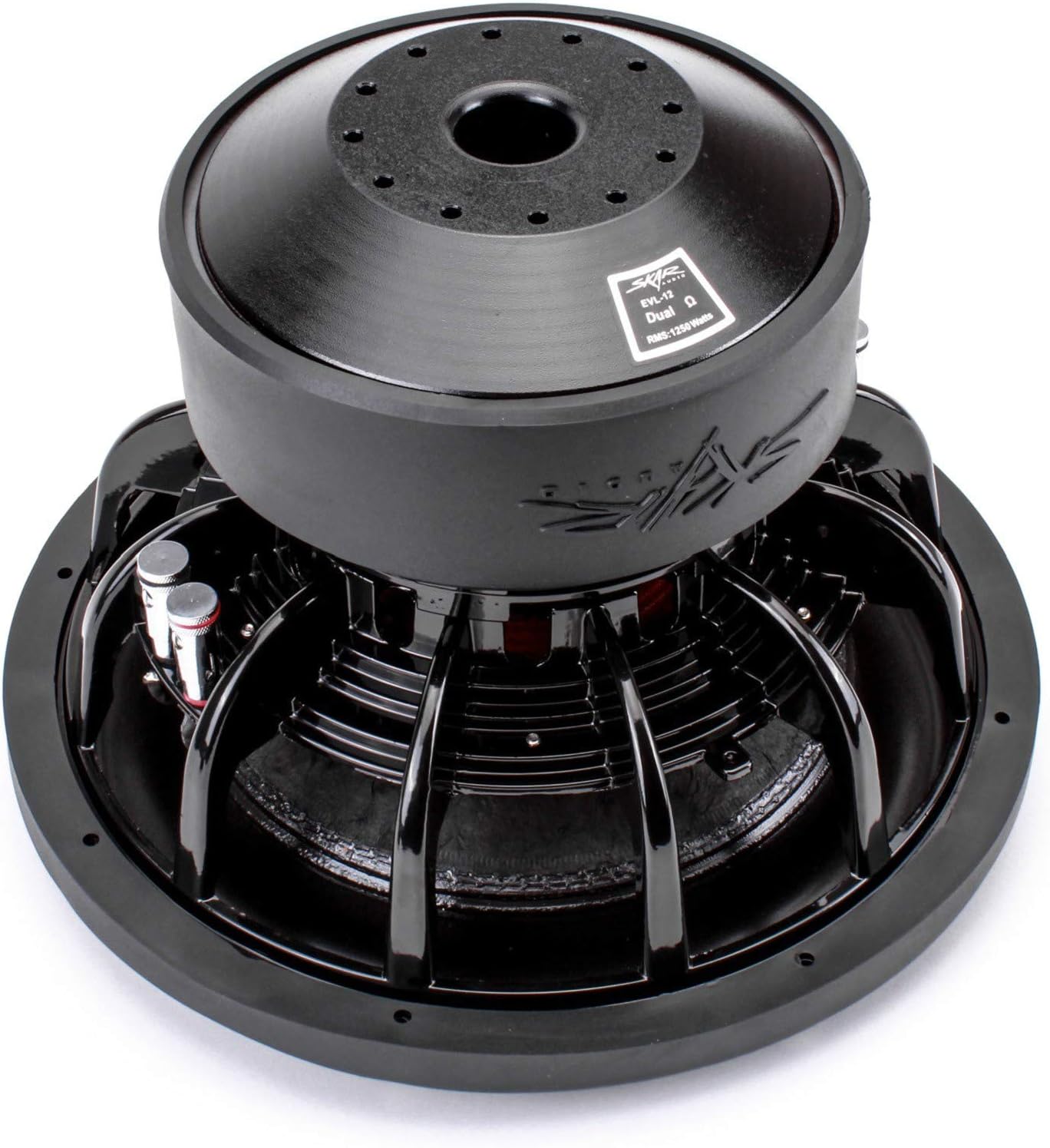 Skar Audio EVL-8 D4 8 1200 Watt Max Power Dual 4 Ohm Car Subwoofer