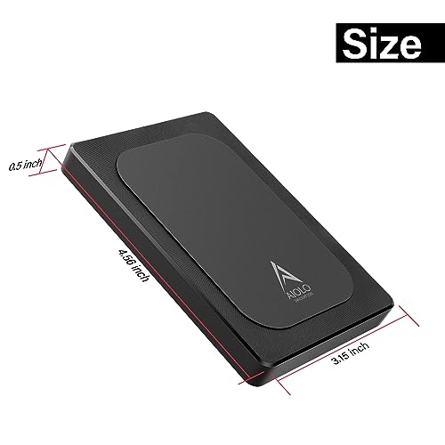 1TB External Hard Drive Ultra Slim Portable HDD-USB 3.0 USB-C for PC, Mac, Laptop, PS4, Xbox one,Xbox 360