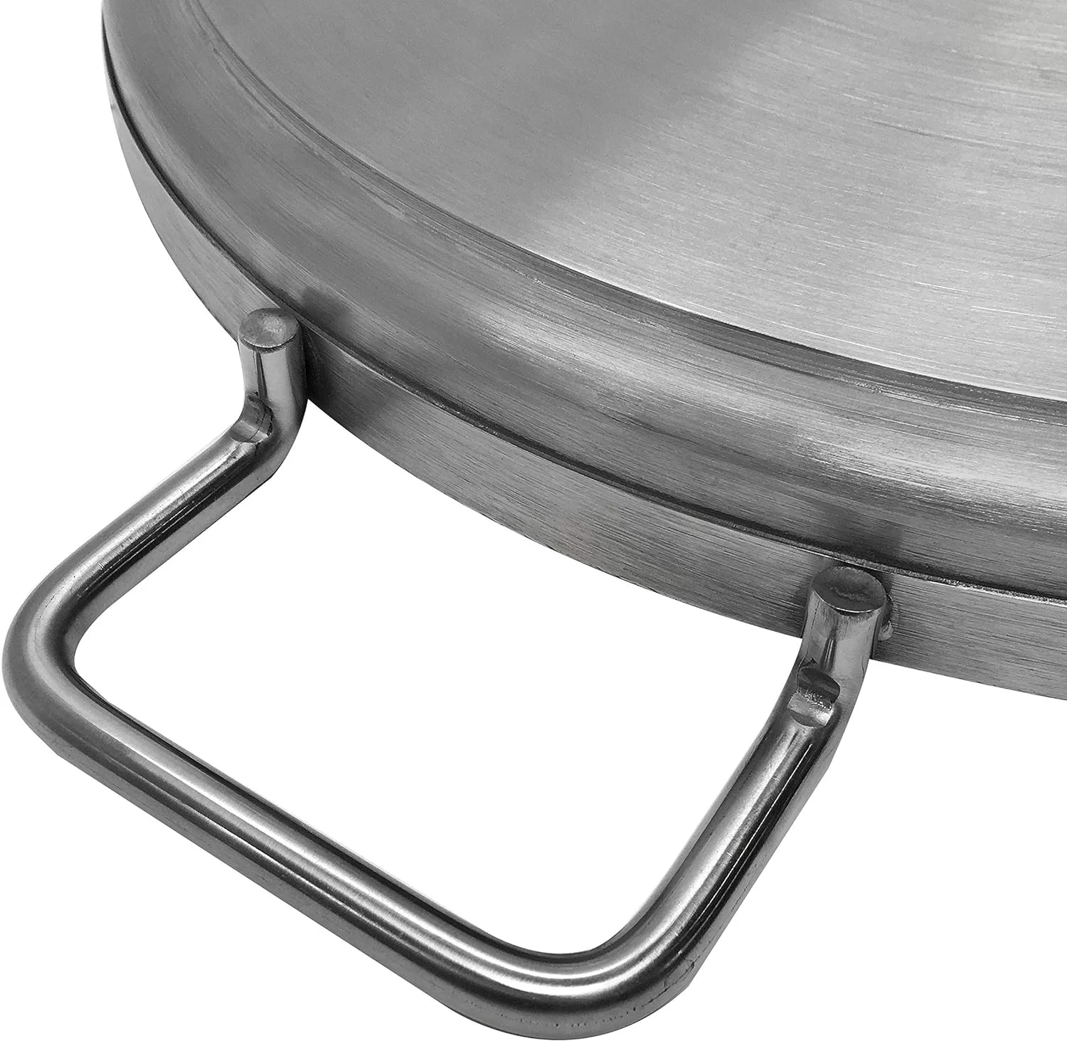 Stainless Steel Flat Comal Griddle Pan Cookware 16 Inch