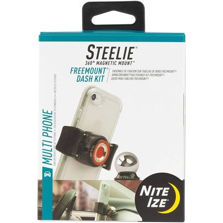 Original Steelie FreeMount Dash Kit - Adjustable Magnetic Bracket + Car Dash Mount for Smartphones, Magnetic Phone Mounting Tech