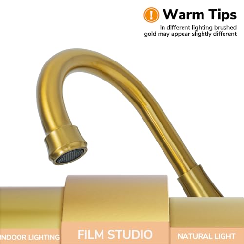 Bathroom Faucets for Sink 3 Hole, Hurran 4 inch Matte Black with Pop-up Drain and 2 Supply Hoses, Stainless Steel Lead-Free 2-Handle Centerset Faucet for Sink Vanity